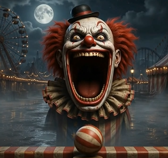 Clown Ball Toss